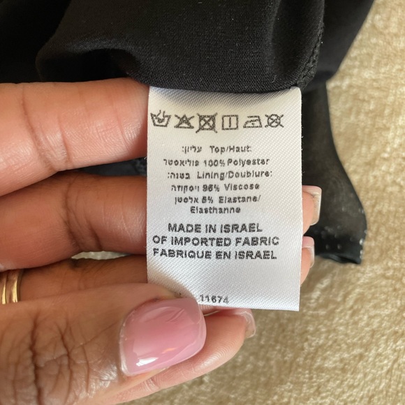 Ronen Chen Lightweight Tunic Blouse - Size 12 - Picture 12 of 12